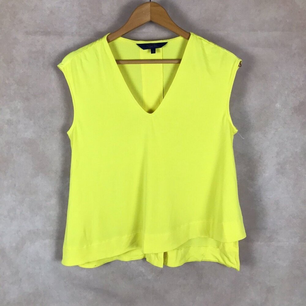 Rachel Roy Vibrant Yellow Top New Xs